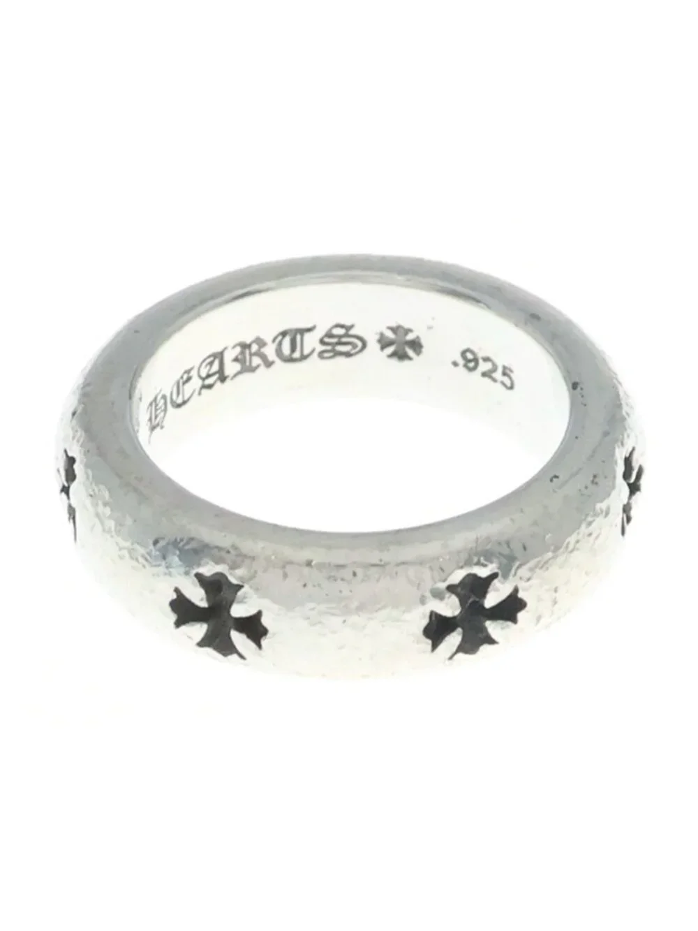 Chrome Hearts Negative CH Plus Ring Silver